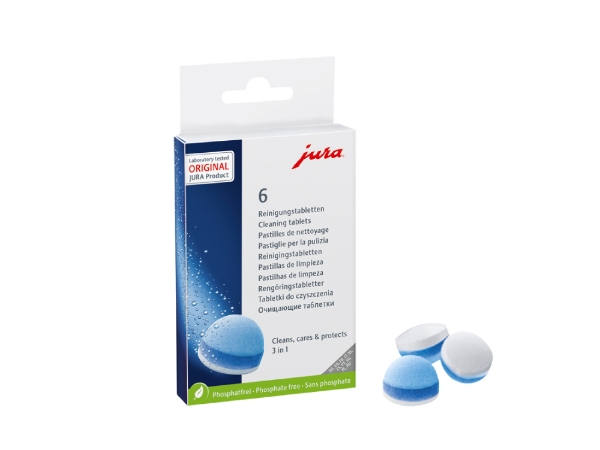 3 fazių valymo tabletės JURA paveikslėlis