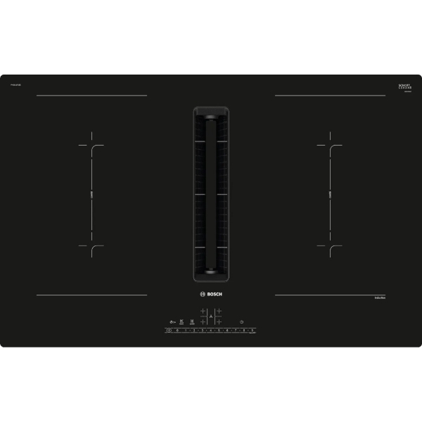 Serija 6 Indukcinė kaitlentė su integruota ventiliacijos sistema 80 cm PVQ811F15E paveikslėlis