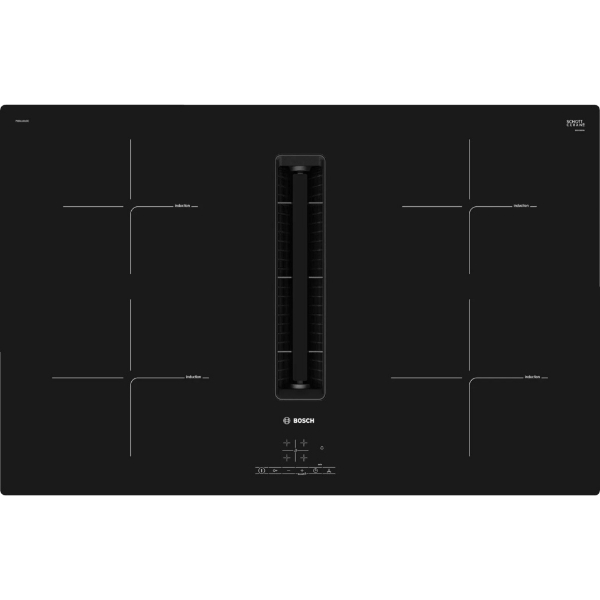 Serija 4 Indukcinė kaitlentė su integruota ventiliacijos sistema 80 cm PIE811B15E paveikslėlis